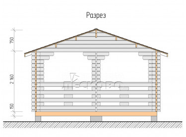 Gazebo "BS" series 4.5×5.5