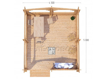 Gazebo "BS" serie 4.5×5