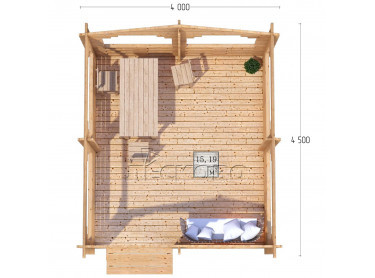 Gazebo "BS" series 4×4.5