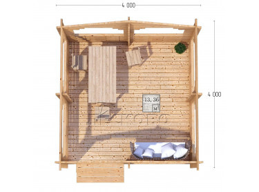 Gazebo "BS" series 4×4