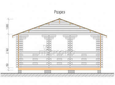 Gazebo "BS" series 5.5×6