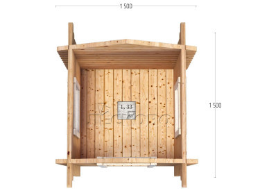 Spielhaus "DD" serie 1.5×1.5