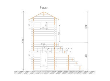 Kinder aus Holz gleiten "DG-2"