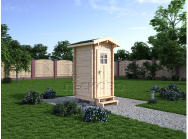 Gartentoilette "HB" serie 1.3×1.5