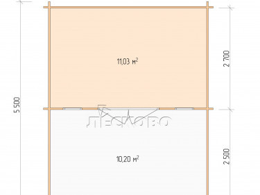 Gartenhaus "DSW" serie 4.5×3