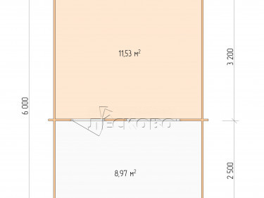 Log Cabin "DSV" series 4×3.5