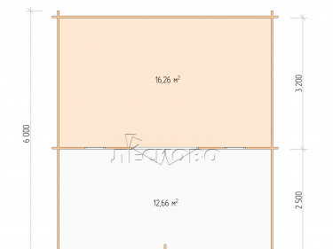 Log Cabin "DSV" series 5.5×3.5