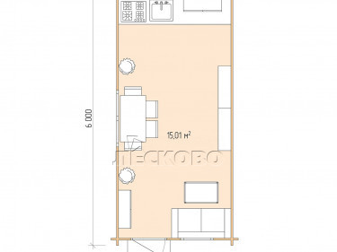 Gartenhaus "DS" serie 3×6