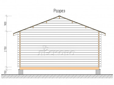 Log Cabin "DS" series 5×6