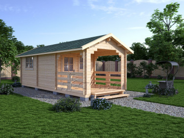 Log Cabin "DSV" series 3×4.5