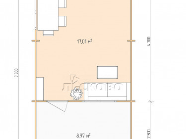 Log Cabin "DSV" series 4×5