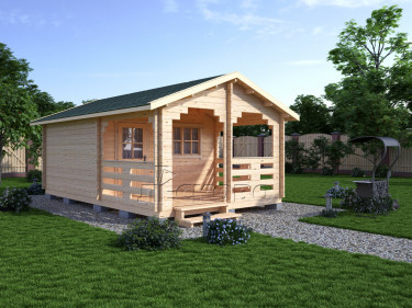 Log Cabin "DSV" series 4×4