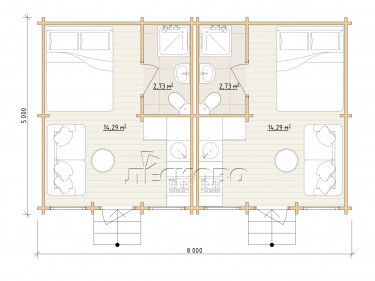 Log Cabin "DG-01"