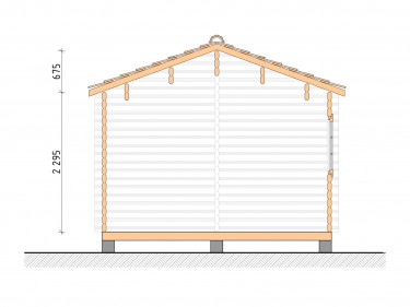 Log Cabin "DG-10"