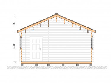 Log Cabin "DG-12"