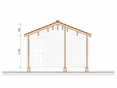 Log Cabin "DG-13"