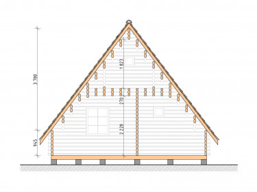 Log Cabin "DG-16"