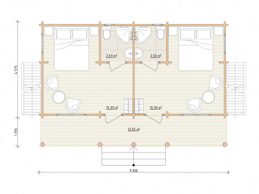 Log Cabin "DG-17"