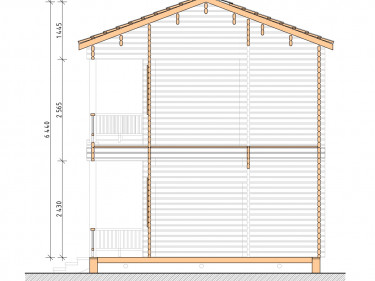 Log Cabin "DG-17"