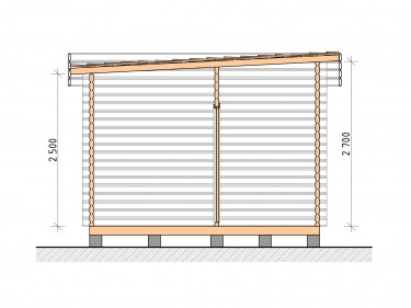 Log Cabin "DG-18"