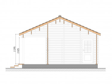 Log Cabin "DG-21"