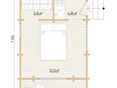 Log Cabin "DG-22"