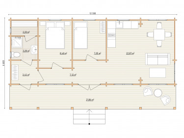 Gartenhaus "DG-27"