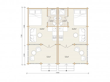 Log Cabin "DG-03"