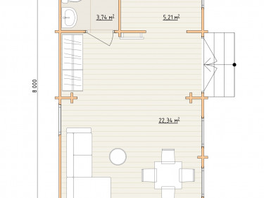 Gartenhaus "DG-33"