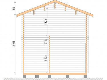 Gartenhaus "DG-33"