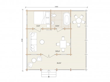 Gartenhaus "DG-35"