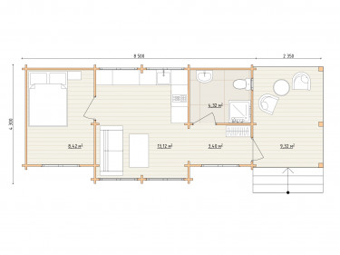 Gartenhaus "DG-38"