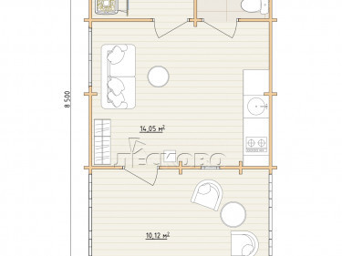 Log Cabin "DG-05"