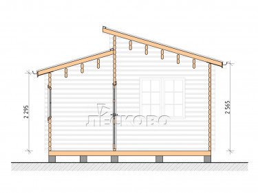 Log Cabin "DG-07"