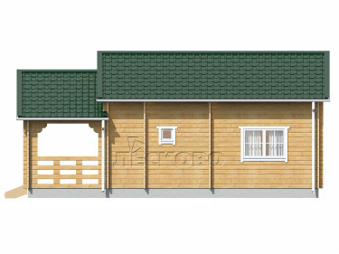 Log Cabin "DS" series 3.5×3