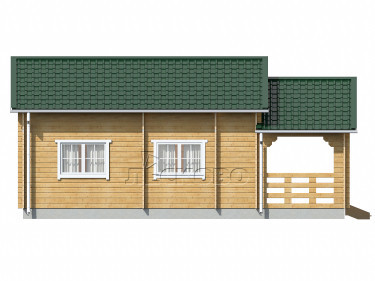 Log Cabin "DS" series 3.5×3