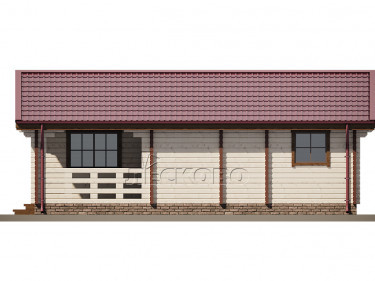 Log Cabin "DS" series 3.5×3