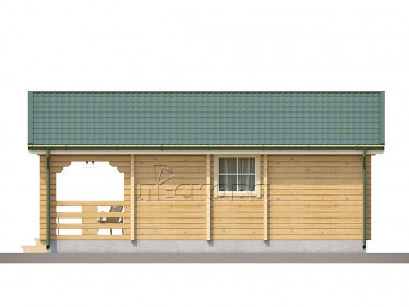 Log Cabin "DS" series 3.5×3