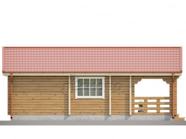 Log Cabin "DS" series 3.5×3