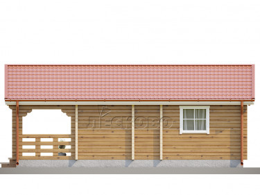 Log Cabin "DS" series 3.5×3