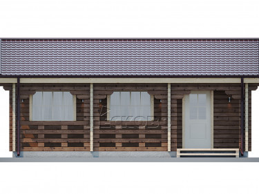 Log Cabin "DS" series 3.5×3