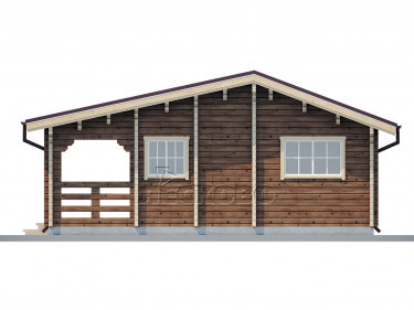 Log Cabin "DS" series 3.5×3