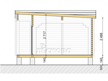 Log Cabin "DS" series 3.5×3