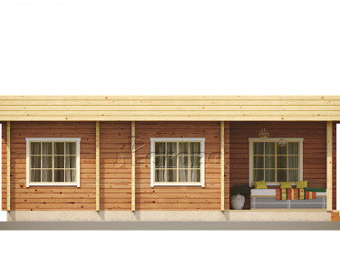 Log Cabin "DS" series 3.5×3