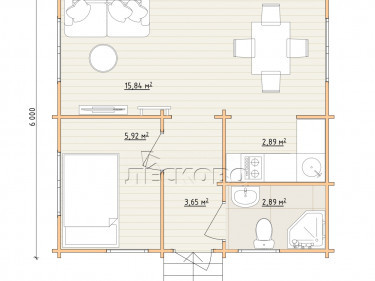 Gartenhaus "DL-33"