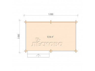 Veranda "В" series 3×5