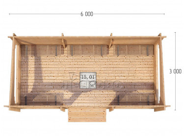 Veranda "В" series 3×6