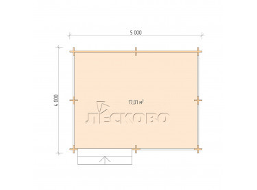 Veranda "В" series 4×5