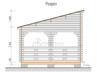 Veranda "В" serie 4×6