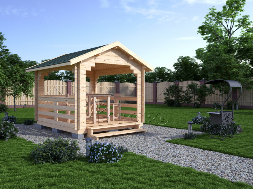 Gazebo "BS" series 3×3